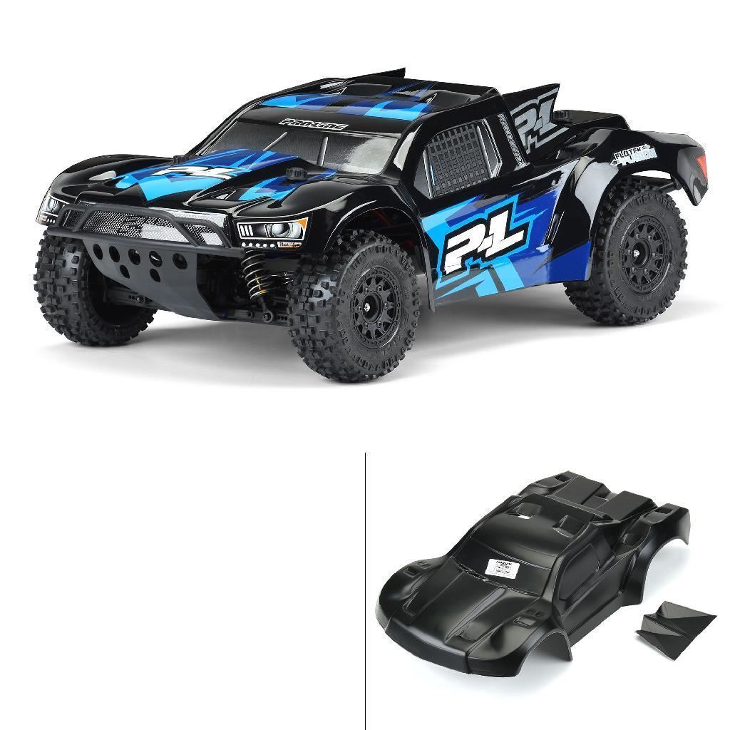 Proline 1/10 Pre-Cut Flo-Tek Fusion Tough-Color Black Body: Short Co