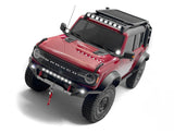 RC4WD ROOK METAL FRONT BUMPER WITH LED FOR TRAXXAS TRX-4 2021 BRONCO