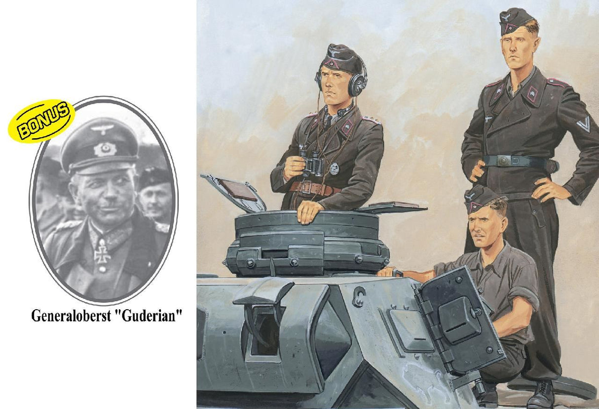 Dragon Panzer-Regiment 7, 10.Panzer-Division (Smolensk 1941) 4 Figures