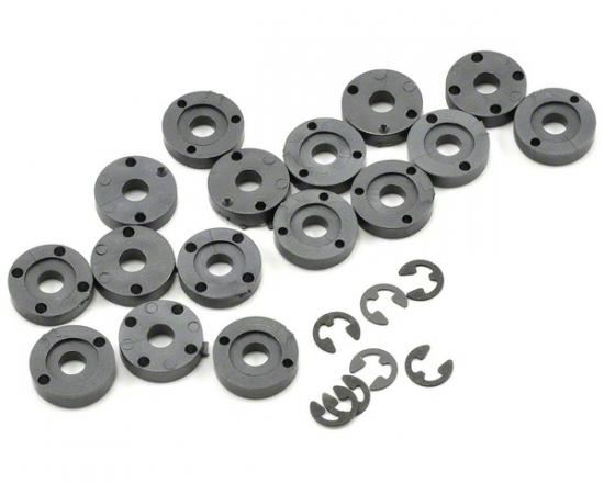 Schumacher One Piece Shock Pistons - 4 sets of 3