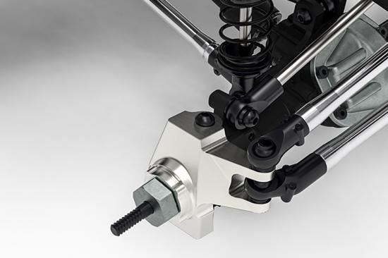 GMADE GA44 ALUMINUM STEERING KNUCKLE (SILVER)