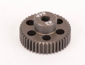 Core RC Pinion Gear 64DP 43T (7075 Hard Alloy)