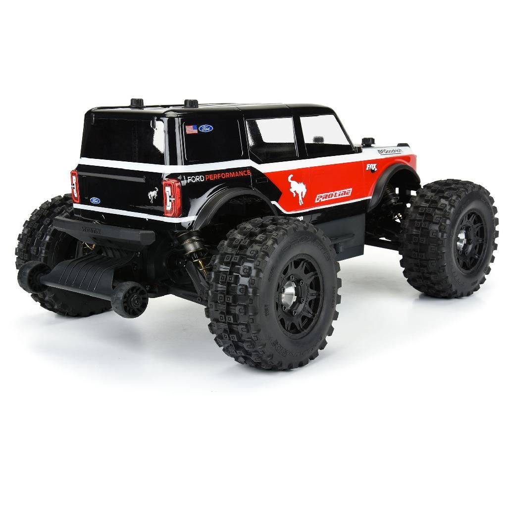 Proline 1/10 2021 Ford Bronco Clear Body: Granite, Vorteks