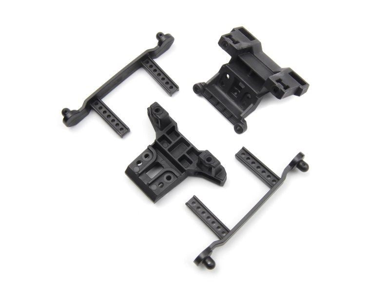 Front & Rear Shock Tower Set With Body Posts