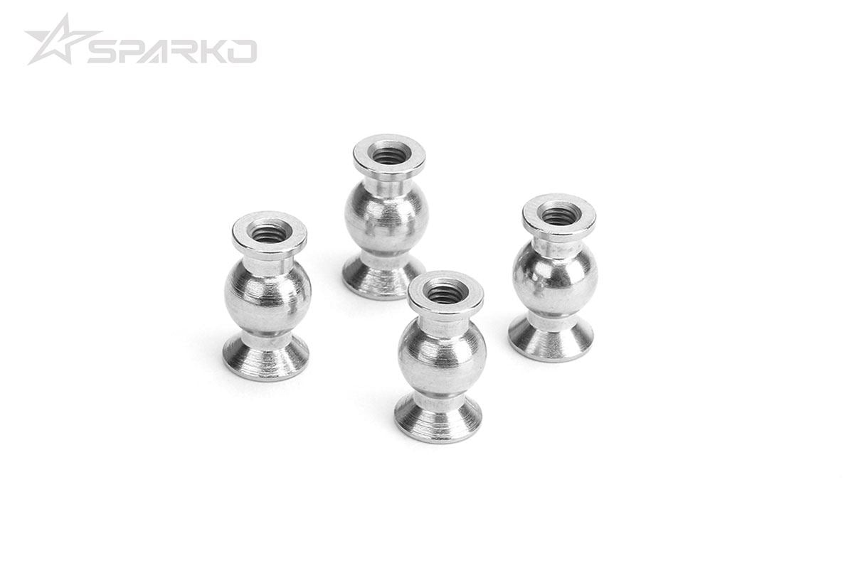Sparko F8 Steering Turnbuckle Ball Set (4Pcs)