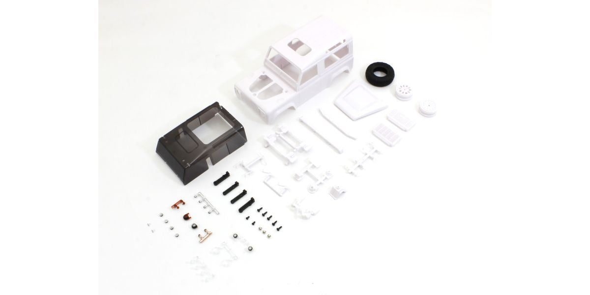 Bodyshell Land Rover Defender 90 Mini-Z 4X4 Mx01 (White Body)