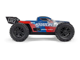 Arrma 1/16 Mini Kraton 3S Dsc 4X4 Rtr With Batt/Charg, Red/Blue
