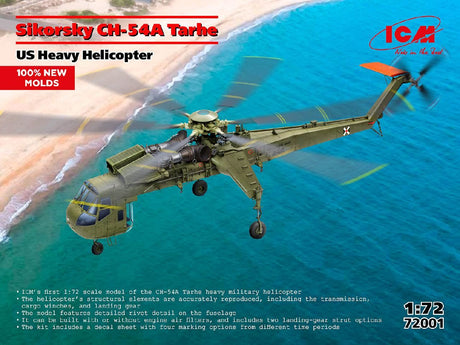 Icm Sikorsky Ch-54A Tarhe U.S. Heavy Lift Helicopter