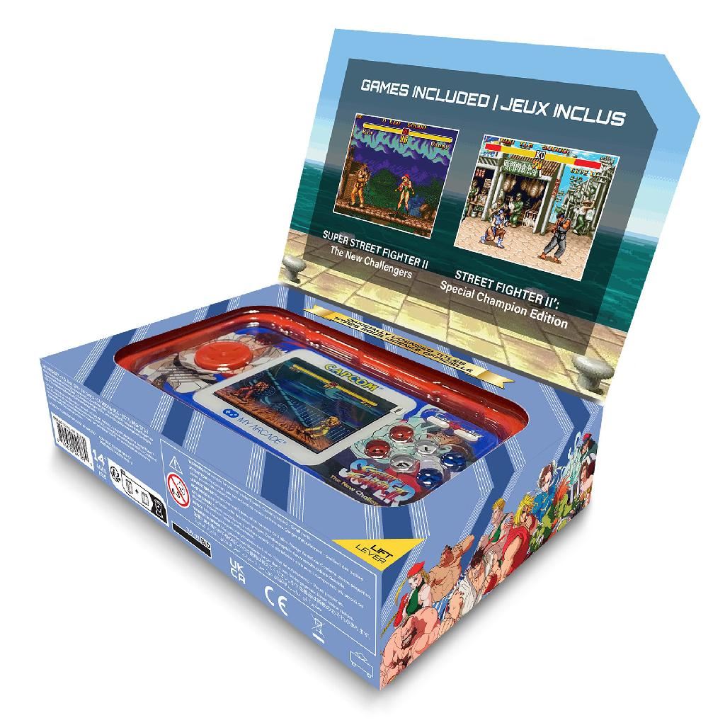 My Arcade (Parent) Super Street Fighter Ii Pocket Player Pro Portable Gaming System (2 Games in 1)