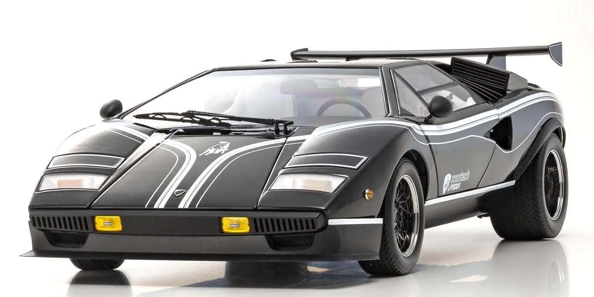 Kyosho 1:12 Lamborghini Countach Lp500R 1982 Black
