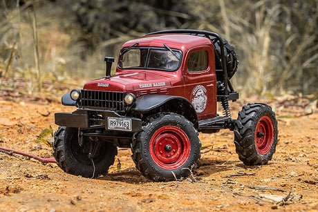 FMS FCX 1/24TH POWER WAGON SCALER RTR - RED