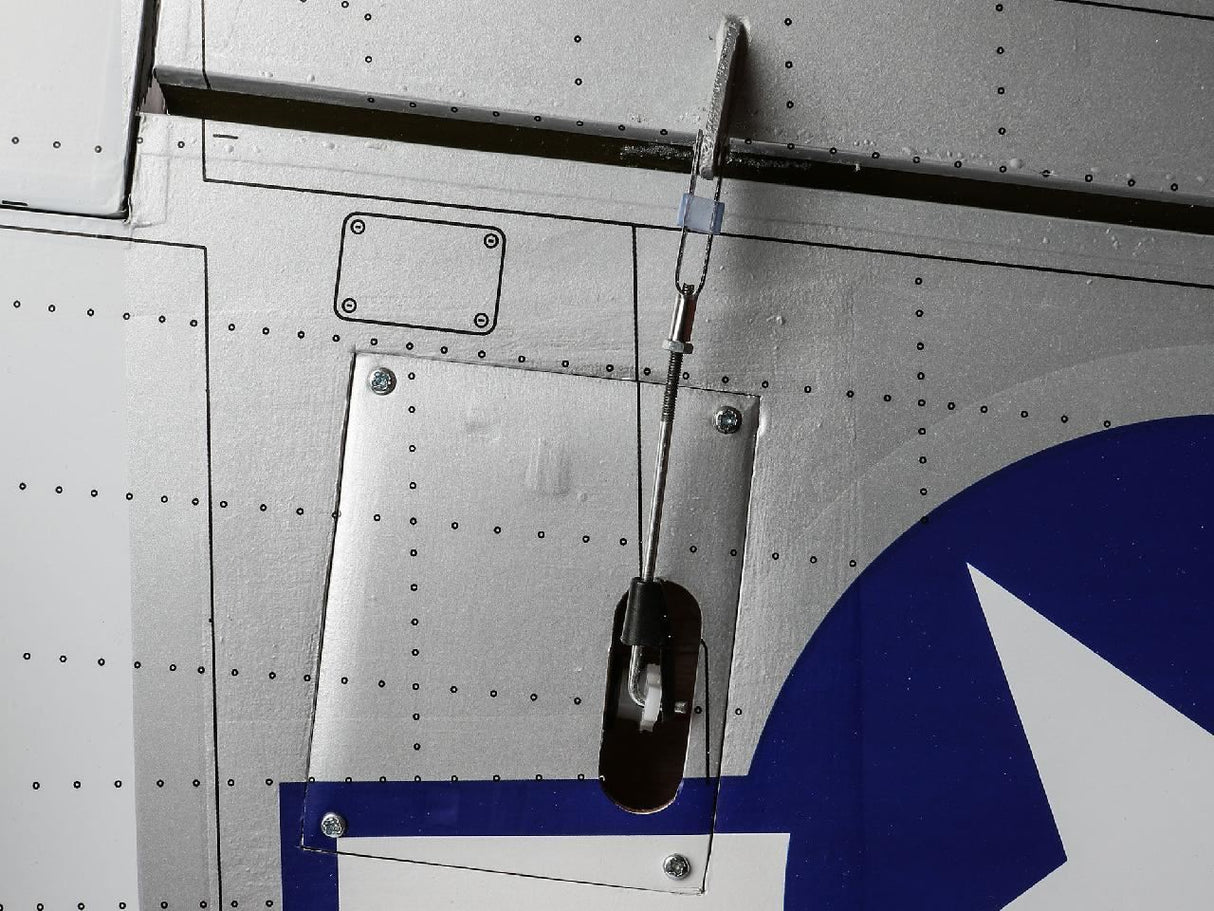 Hangar 9 P-51D Mustang 20Cc Arf, 69.5In
