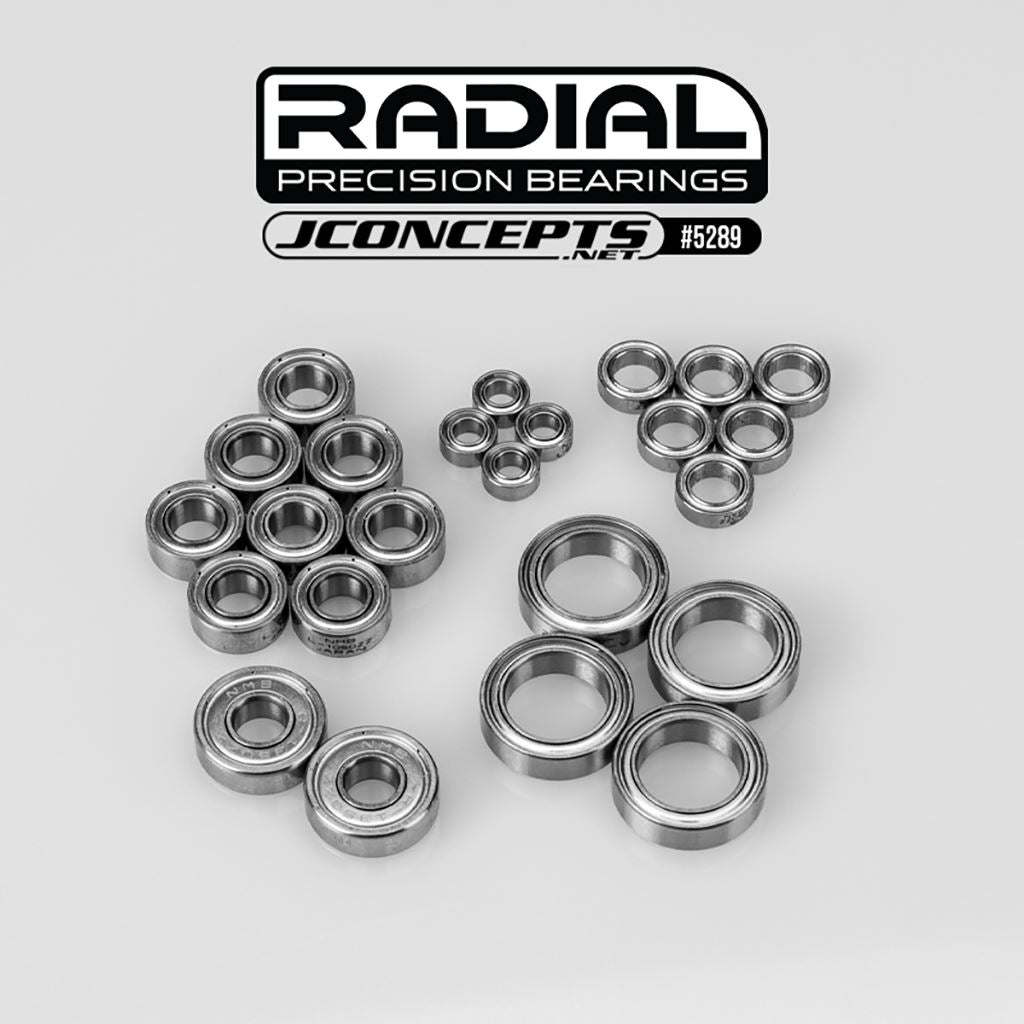 Tlr 22X Dc | 22X Ac Radial Nmb Bearing Set 24Pc