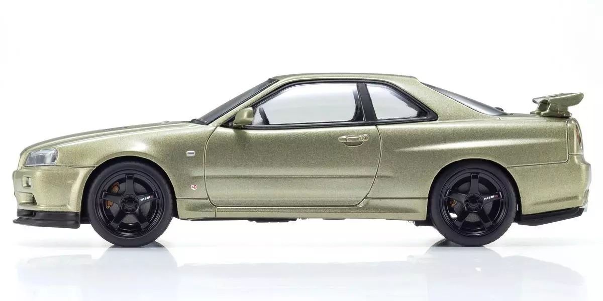 Kyosho 1:43 Nissan Skyline R34 Gt-R V-Spec Ii N?R Millenium Jade