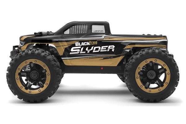 BlackZon Slyder 1/16th 4WD Monster Truck - Gold