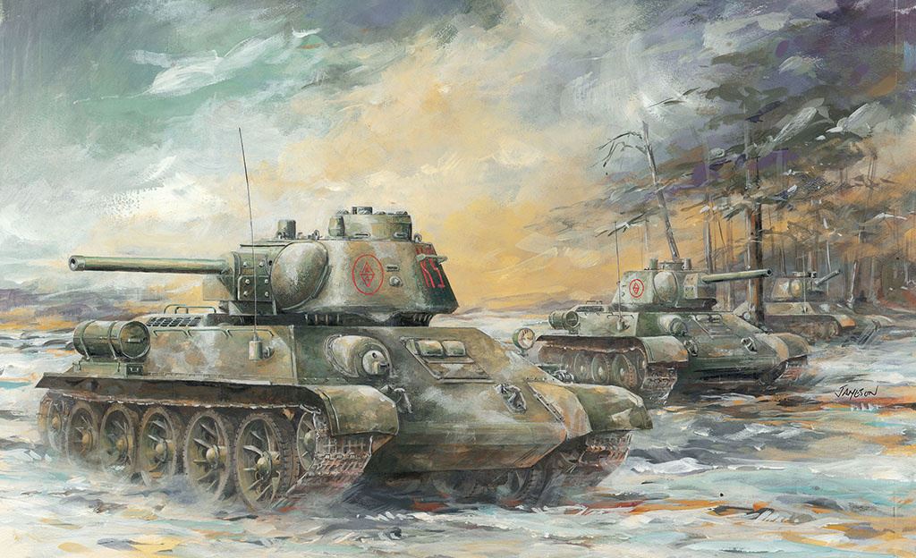 Dragon T-34/76 Mod 1943 W/Commander Cupola