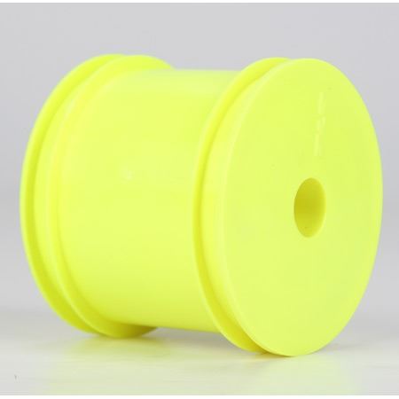 TLR Front/Rear Wheel, Yellow:(2) 22T