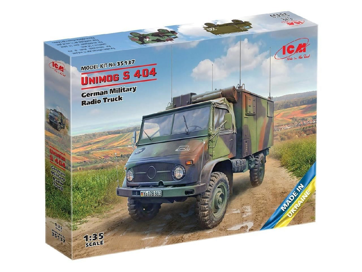 Icm Unimog S 404, German Military Radio Truck