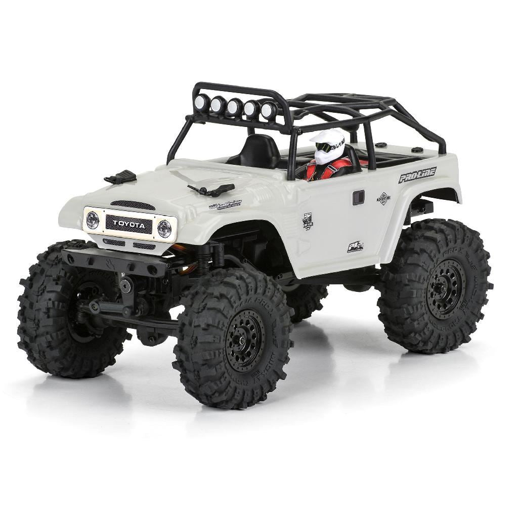 Pro 1/24 1979 Toyota Land Cruiser Fj40 Clear Body With Trail Cag