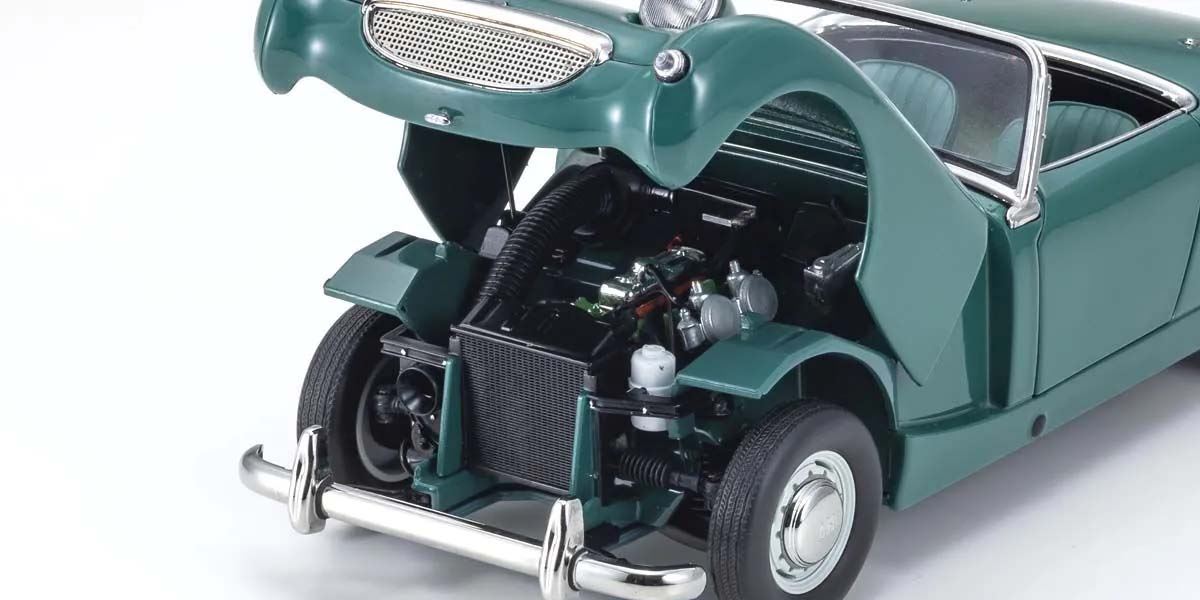 Kyosho 1:18 Austin Healey Sprite 1958 Leaf Green