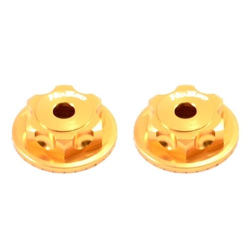 HOBAO MT DOUBLE LOCK DUSTPROOF WHEEL FLANGE HUB (GOLD)
