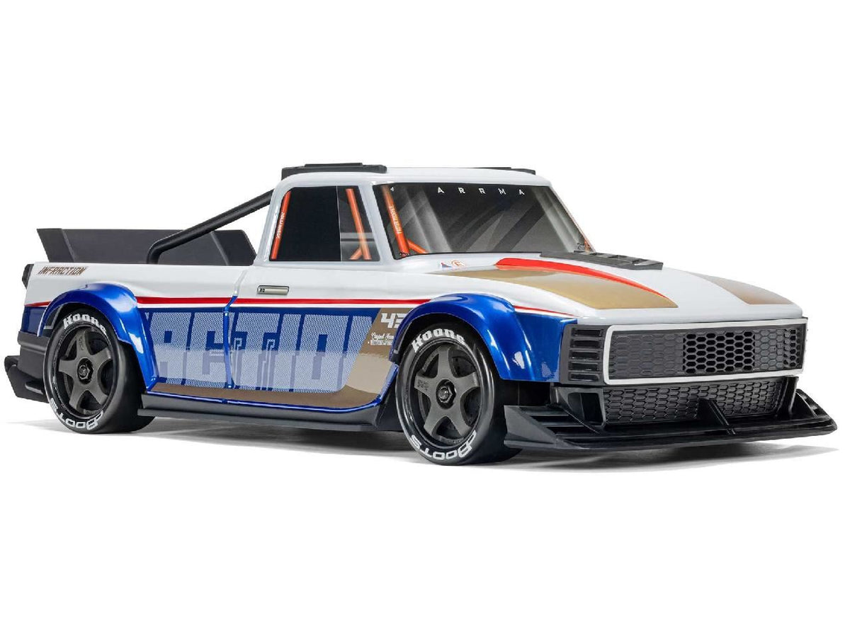 Arrma 1/12 Infraction Grom 3S Blx 4X4 Rtr, Blue/Red