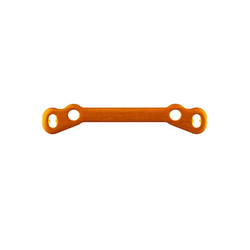 Associated Reflex 14B Classic Aluminium Steering Plate, Gold