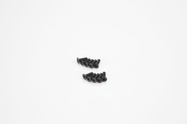 Hex Flat Head Screws 3X10Mm (10)