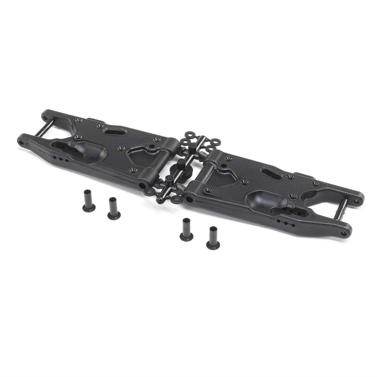 TLR Rear Arm Set with Inserts: 8X, 8XE 2.0
