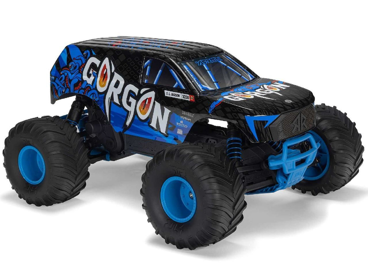 Arrma 1/10 Gorgon Mega 550 2Wd Mt With Battery & Charger Blue