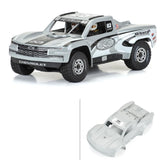 Pro 1/16 Pre-Cut 2019 Chevy Trophy Truck Tough-Color Gray Body: