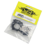 Yeah Racing Aluminum Rear Hub / Knuckle Arm Set For Tamiya WR02CB Black