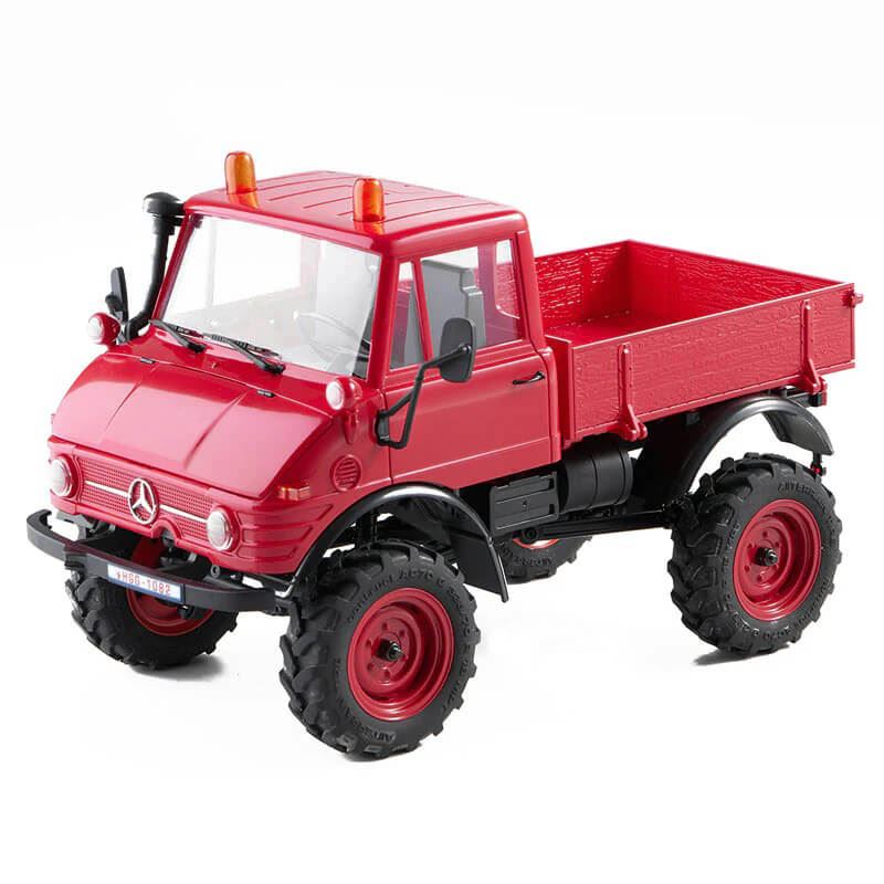 FMS FCX24 1/24TH UNIMOG SCALER RTR - RED