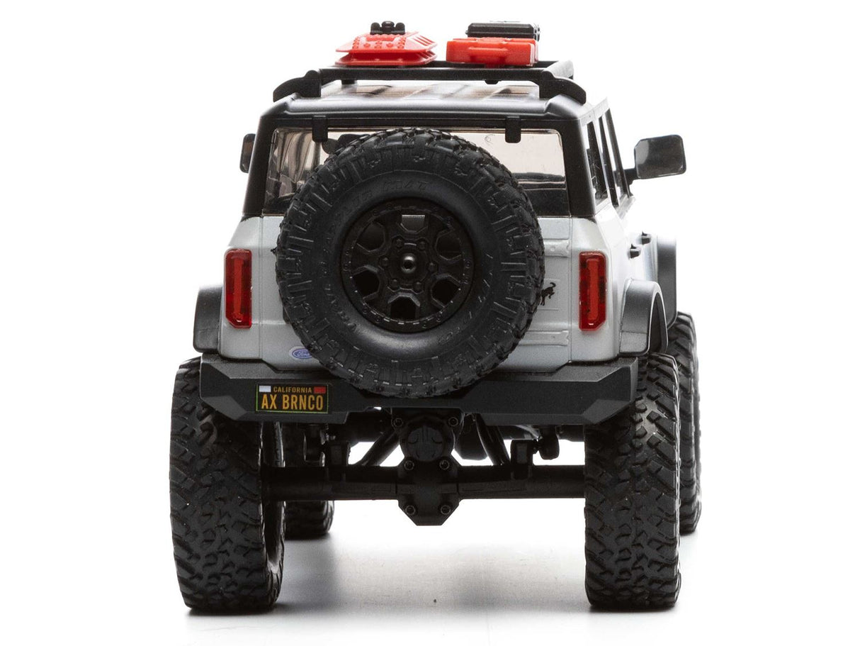 Axial 1/24 SCX24 2021 Ford Bronco 4WD Truck Brushed RTR, Grey