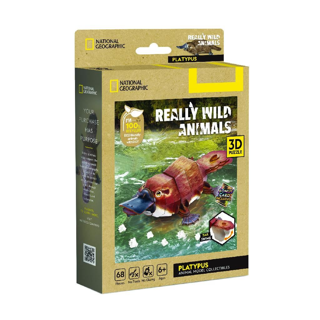 Cubicfun Platypus (68 Pieces)