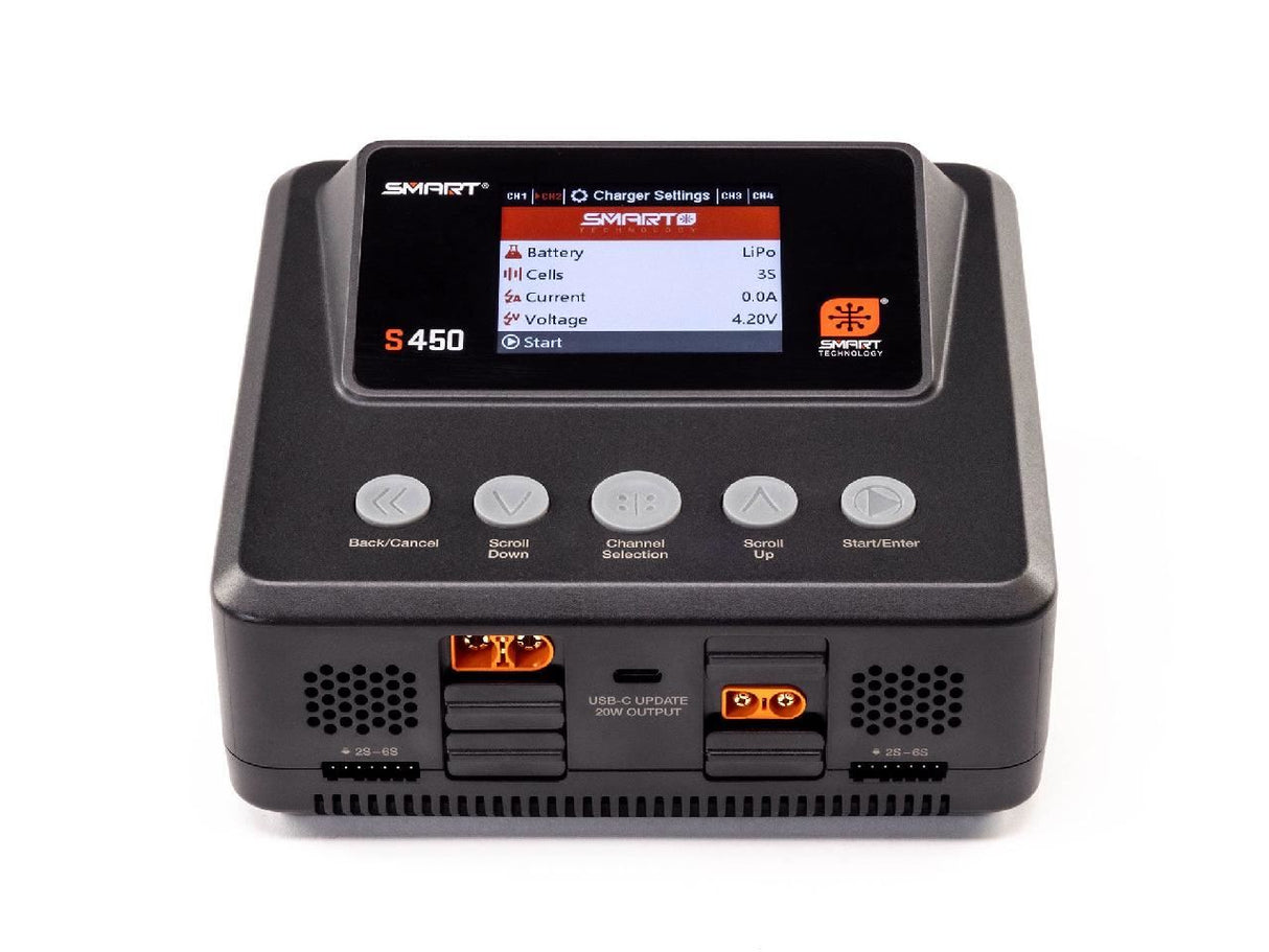 Spektrum S450 G2 Ac/Dc Smart Charger 4X50W