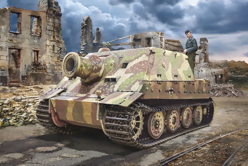 Italeri 38 cm RW 61 aus STURMMORSER TIGER