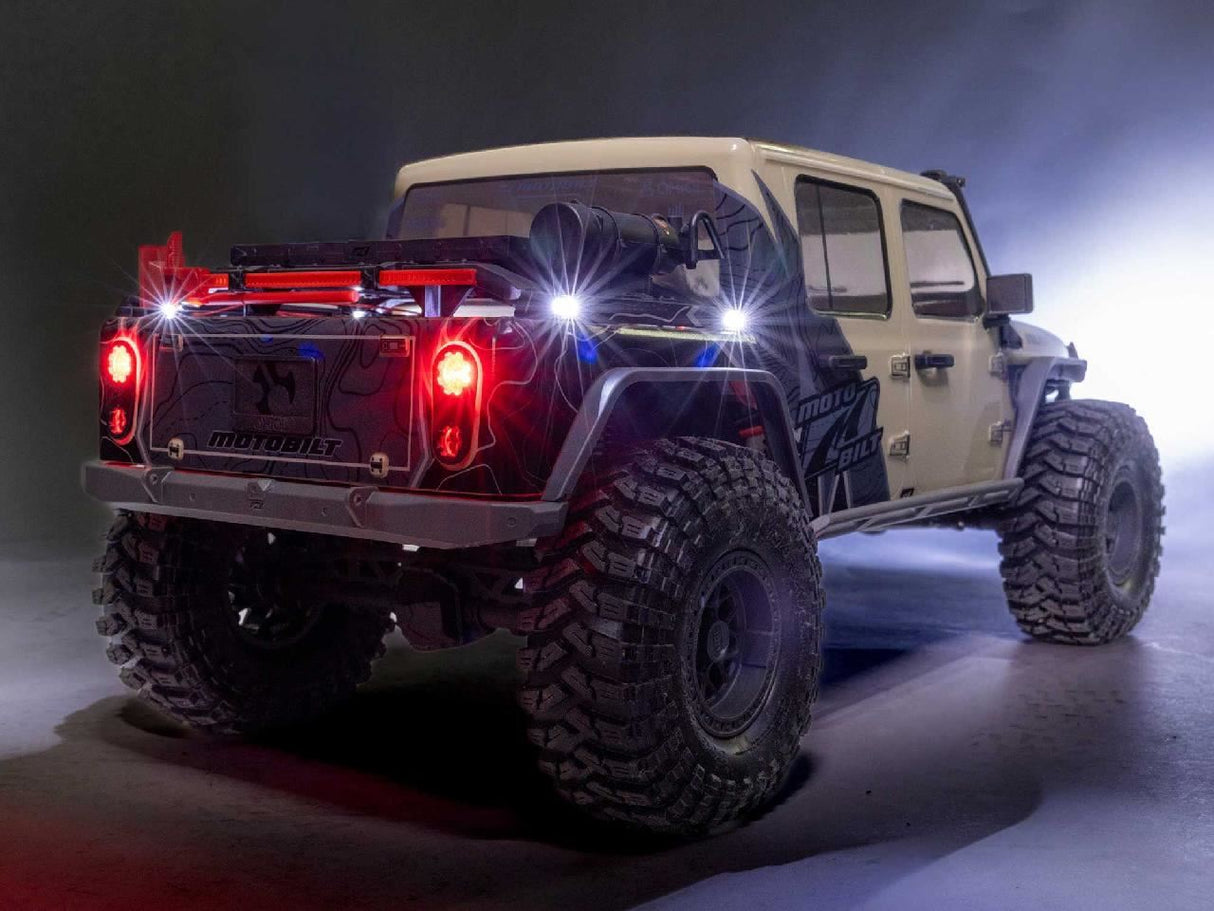 Axial 1/10 Scx10 Iii Motobilt Waypoint Jeep Jt Gladiator 4X4 Rtr