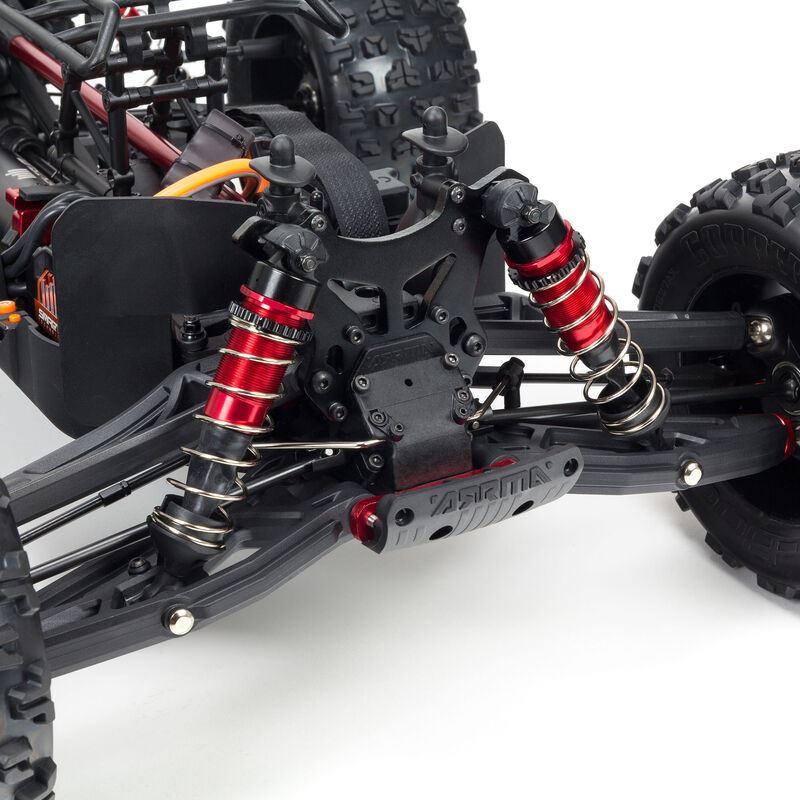 Arrma Kraton V5 6S 4WD BLX 1/8 Blue Monster Truck with Spektrum Firma - ARA8608V5T2