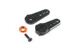 FASTRAX 23T BLACK ALUMINIUM 3-IN-1 SERVO HORN (KO/SANWA)