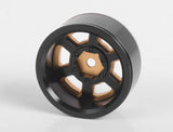 RC4WD SIX-SPOKE 1.55  INTERNAL BEADLOCK WHEELS (GOLD)