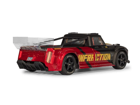 Arrma 1/8 Infraction 223S Dsc 4X4 Rtr Street Bash, Red/Black