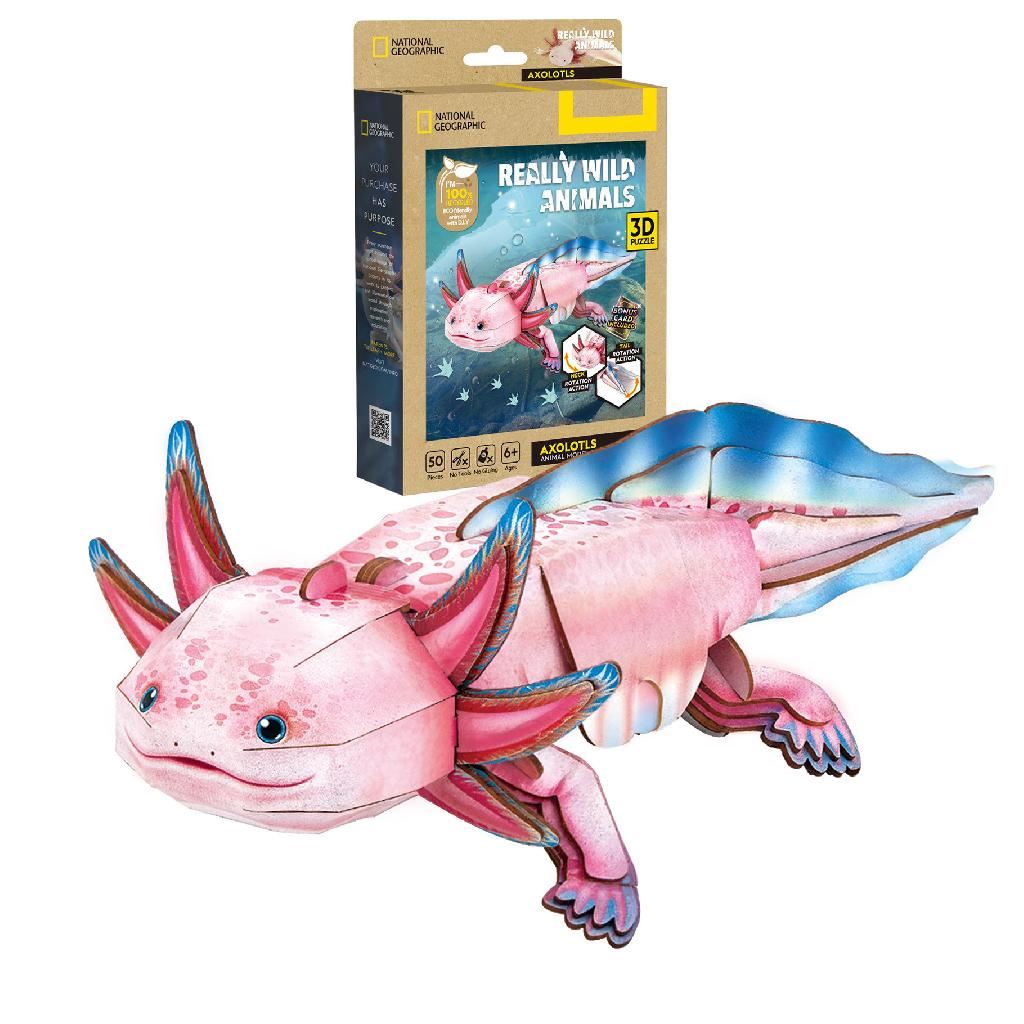 Cubicfun Axolotl (50 Pieces)