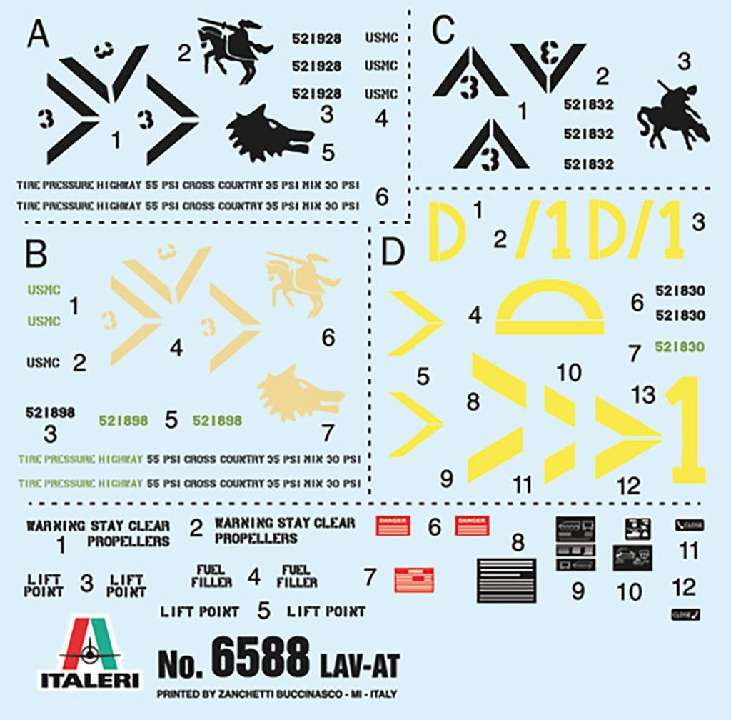 Italeri LAV-25 TUA