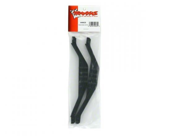 TRAXXAS Chassis braces, lower (2) (black)