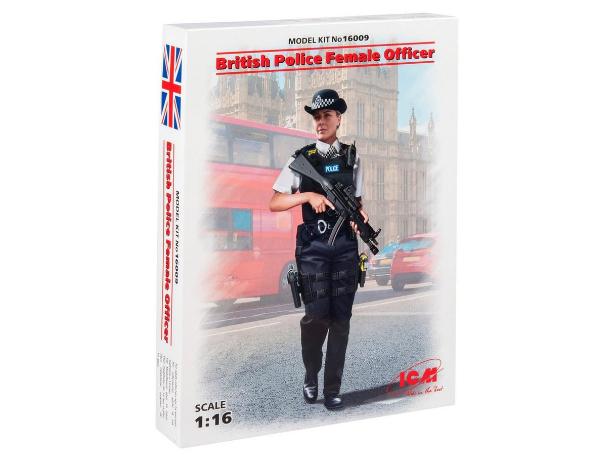 Icm British Police Female Officer 1:16 Figure