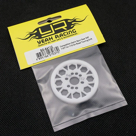Yeah Racing Competition Delrin Spur Gear 64P 112T For 1/10 On Road Touring Drift