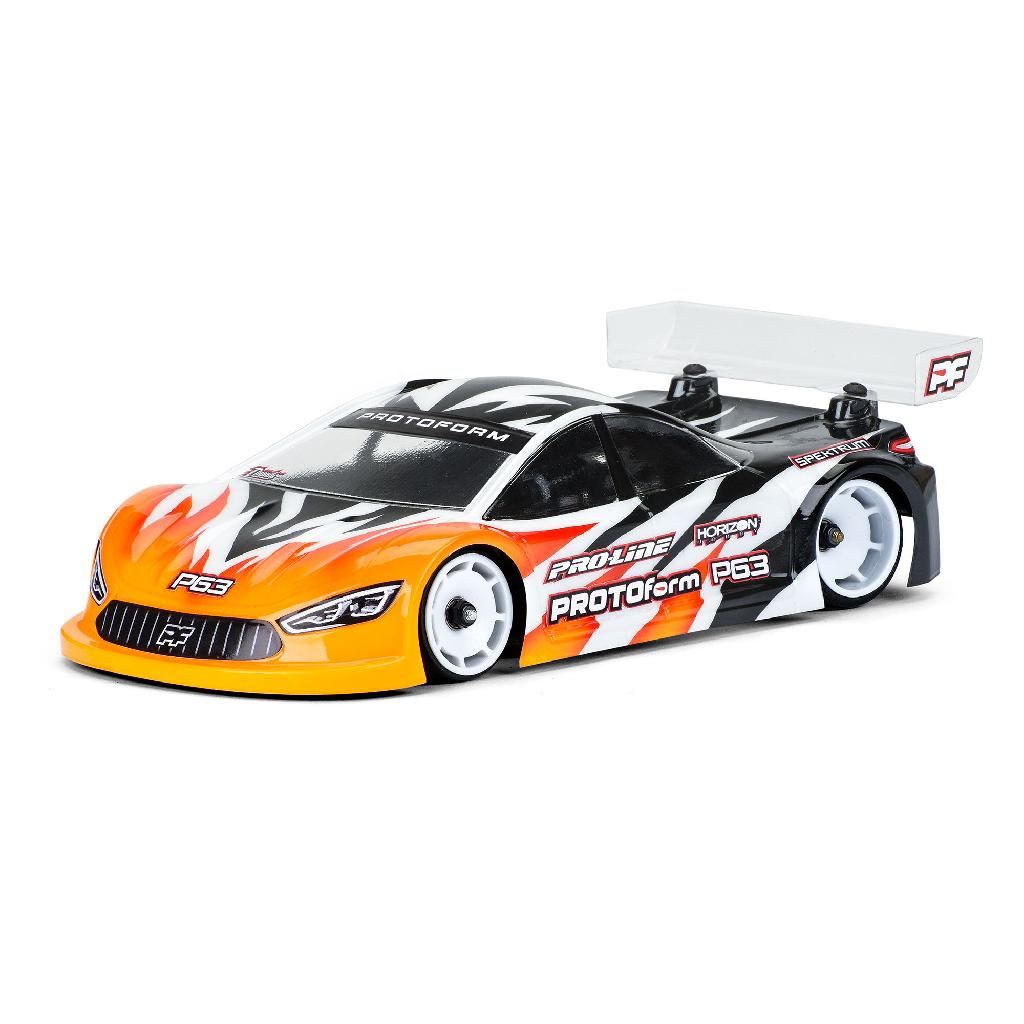 PRM 1/28 P63 Light Weight Clear Body: Mini-Z & 1/28 Chassis (98m