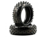 Schumacher Mini Spike 2 Front Buggy Tyres - Green - 1 Pair