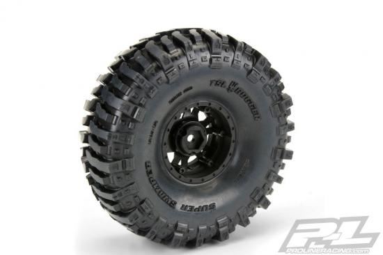 Proline Interco Bogger 1.9" G8 Tyres On Impulse Blk B/Lock